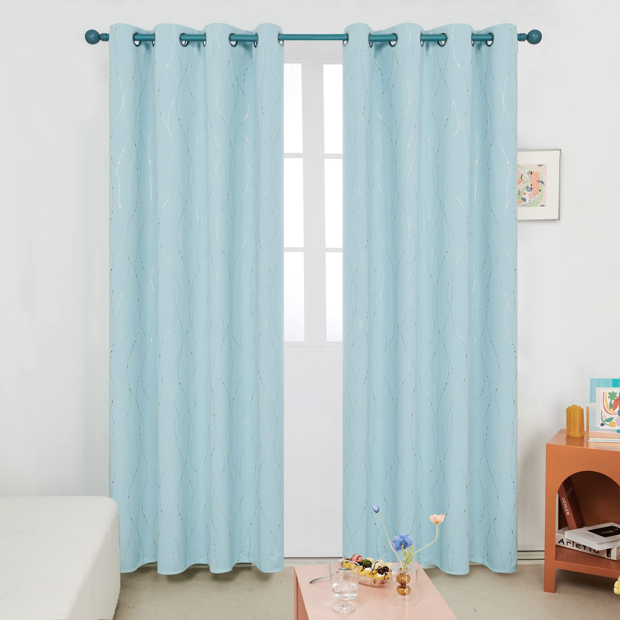 Sky Blue/Gold