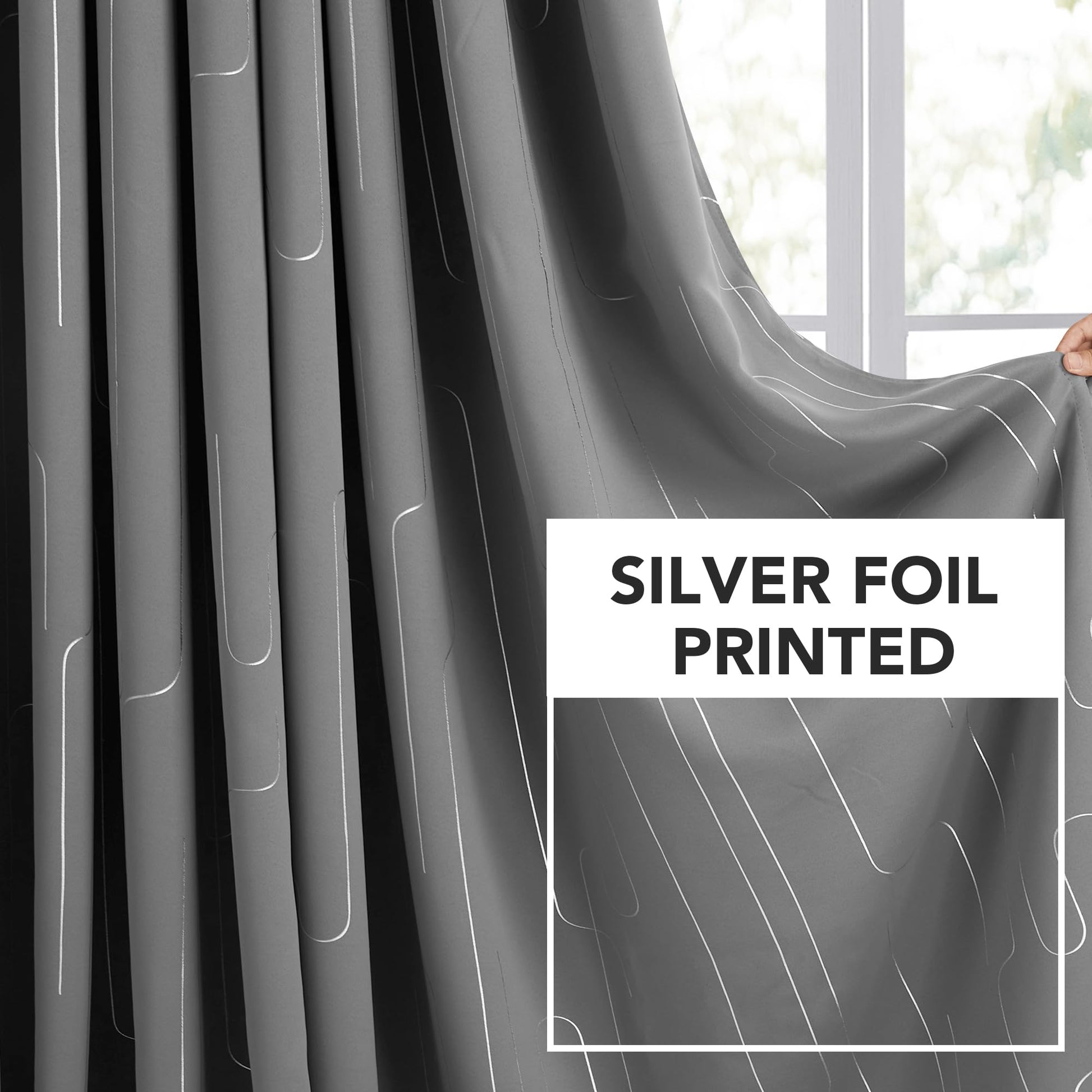 Grey/Line Foil
