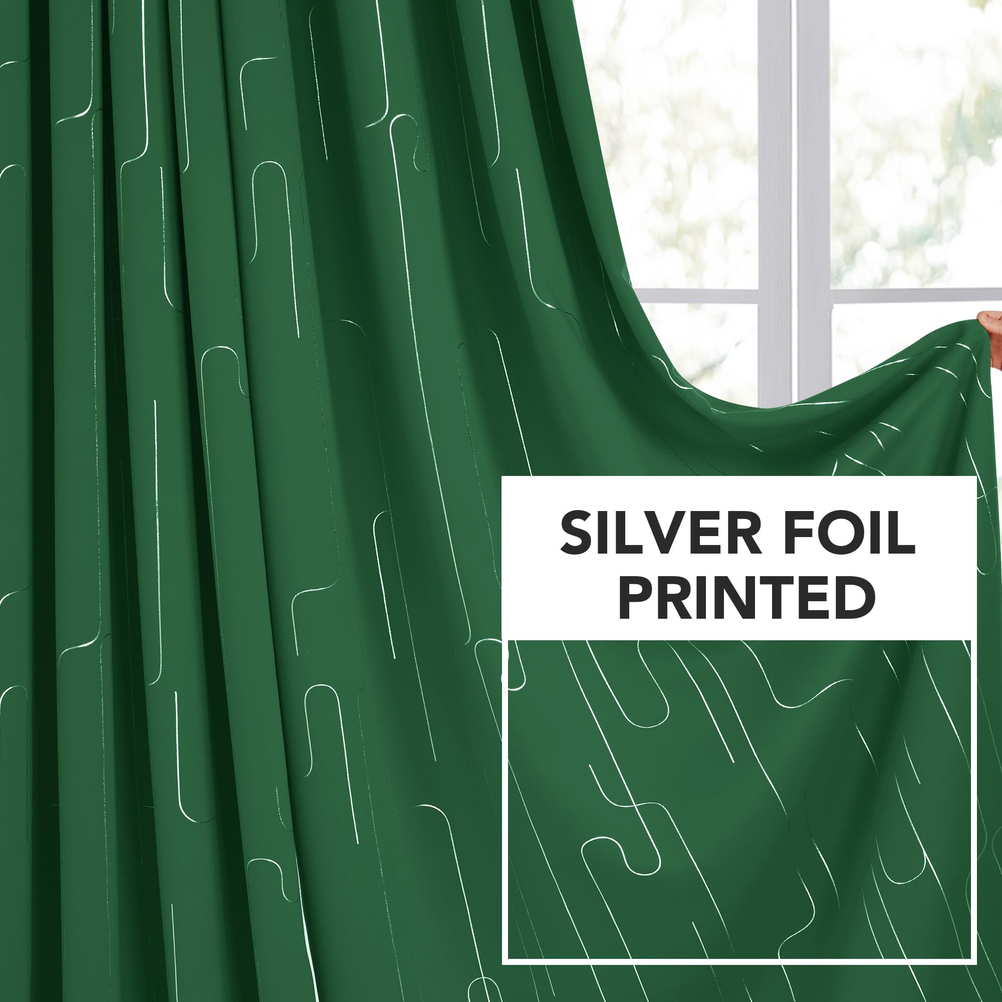 Dark Green/Line Foil
