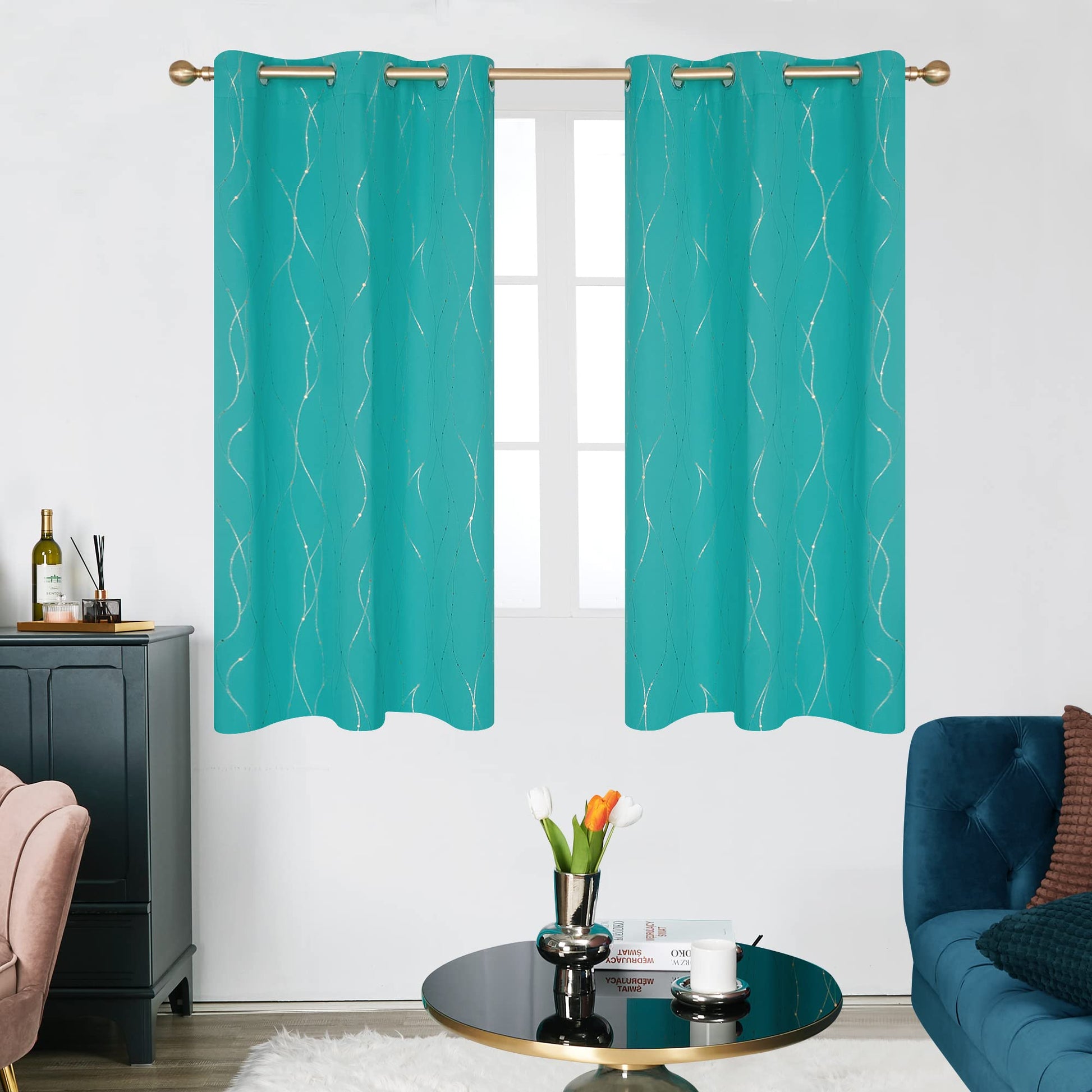 Turquoise/Gold