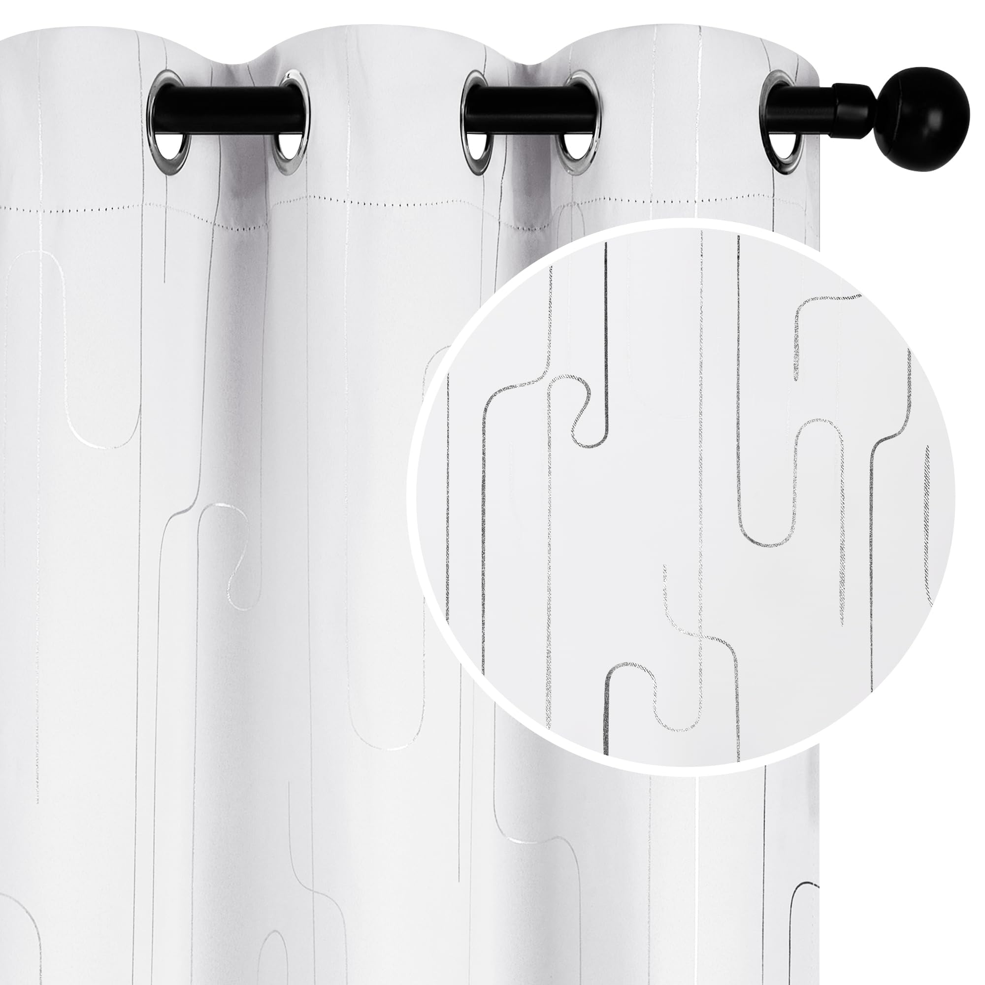 Pure White/Line Foil