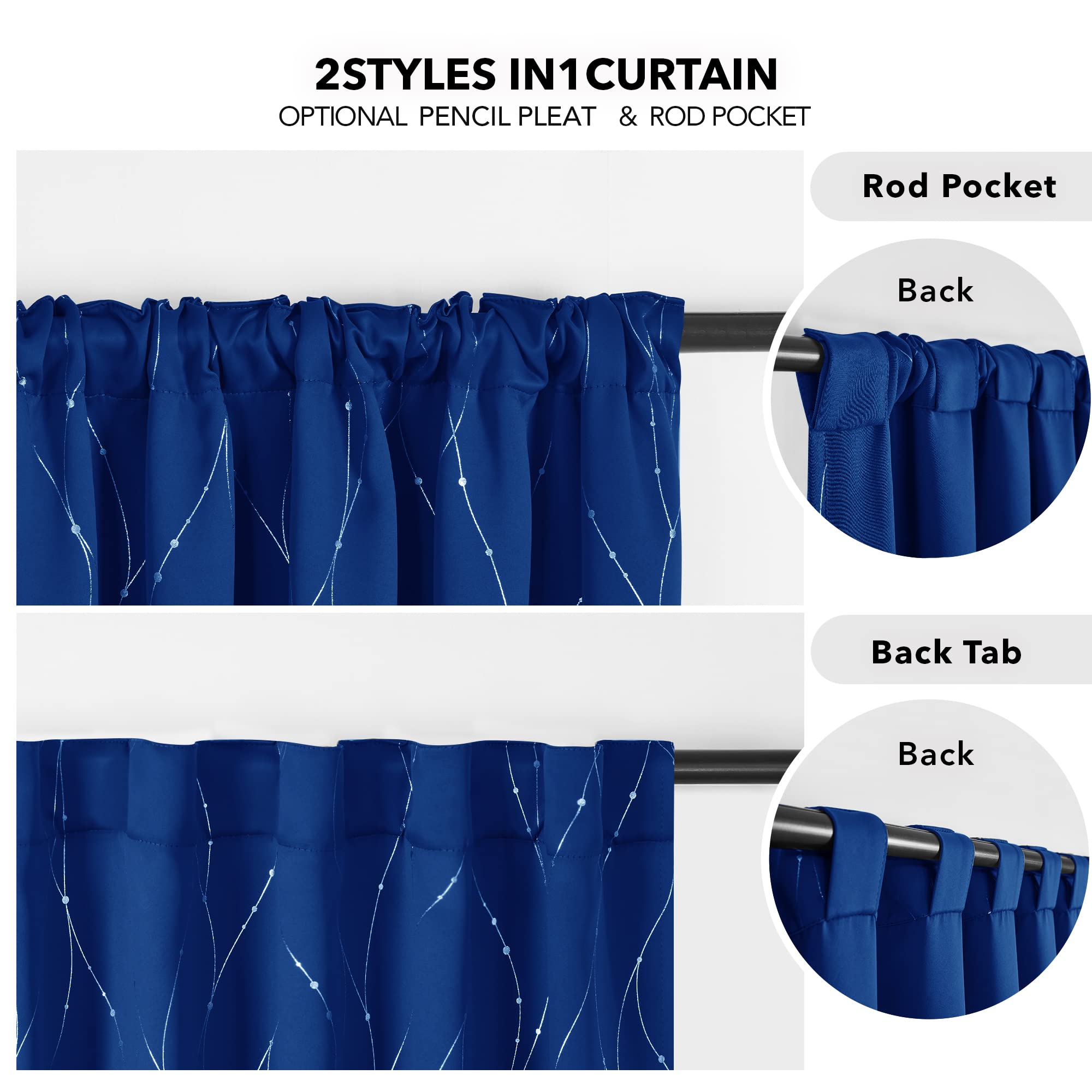 Royal Blue/Back Tab