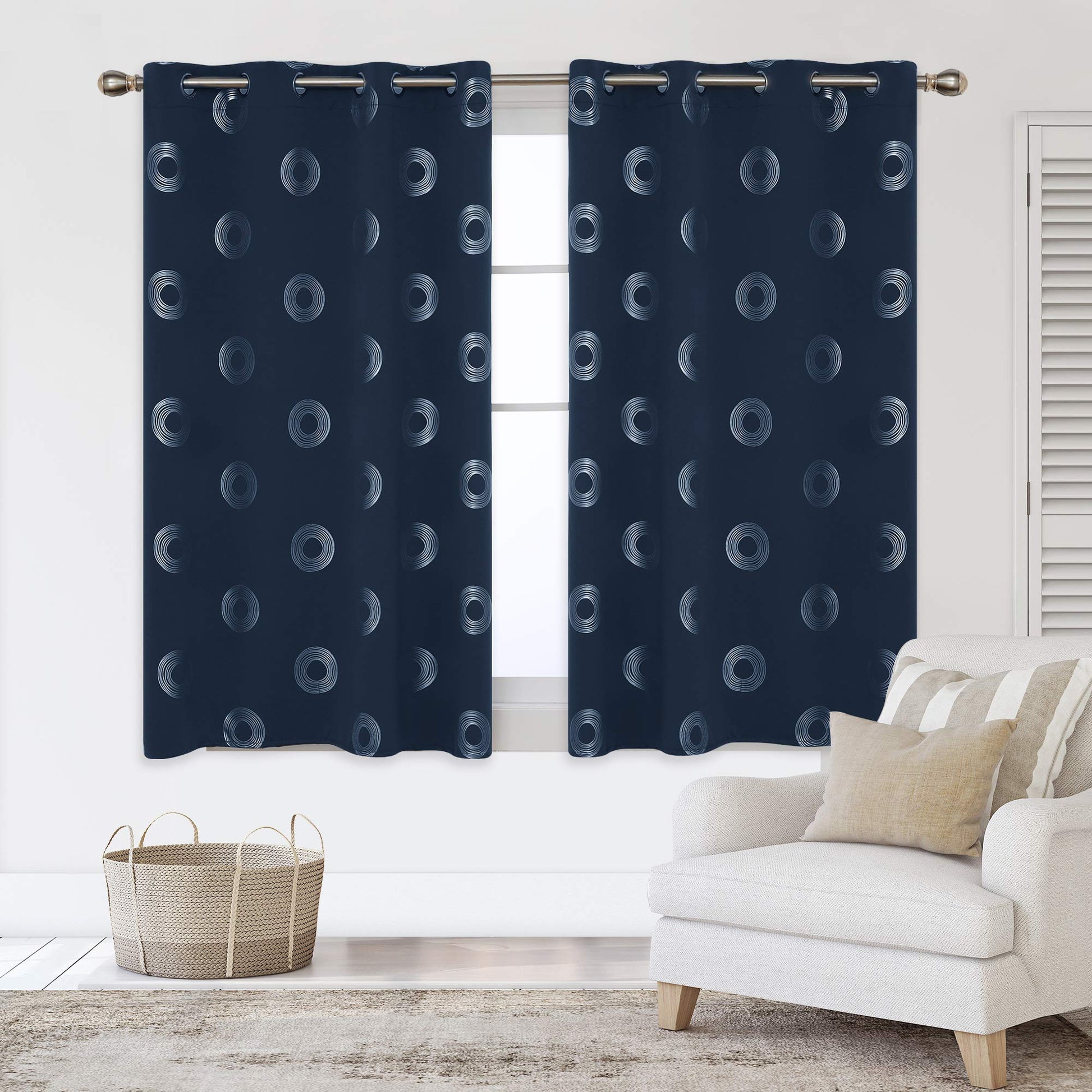 Navy Blue/Silver