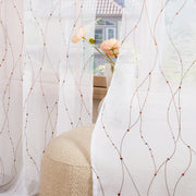 White & Red Bronze/Grommet