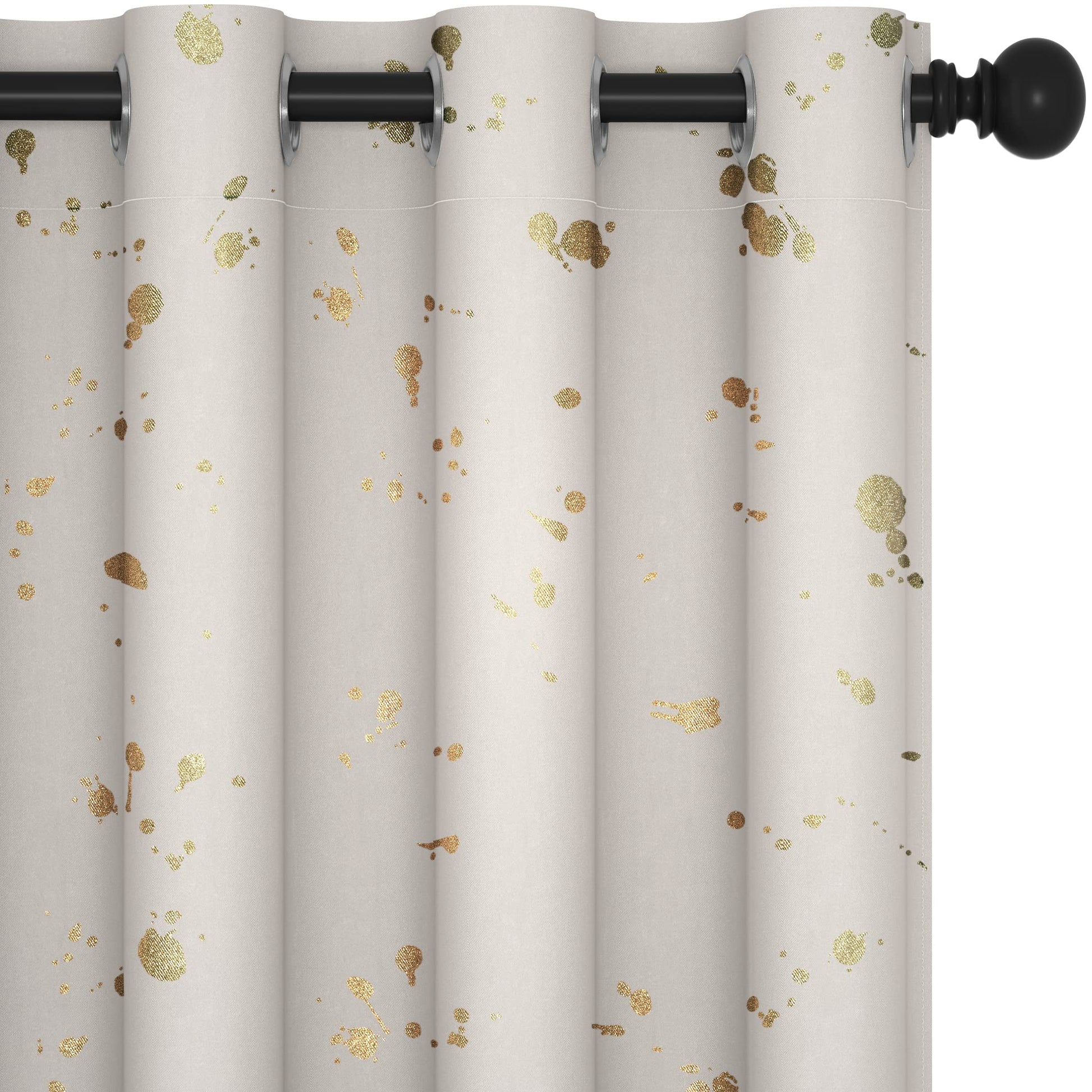 Cream/Polka Dots