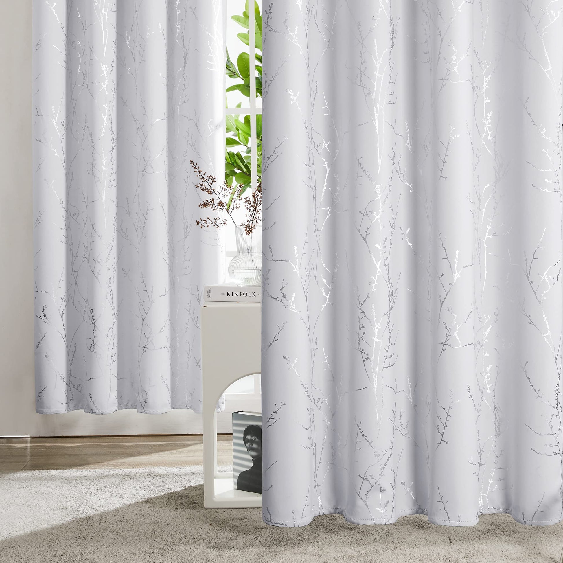 Greyish White/Silver Tree Branch