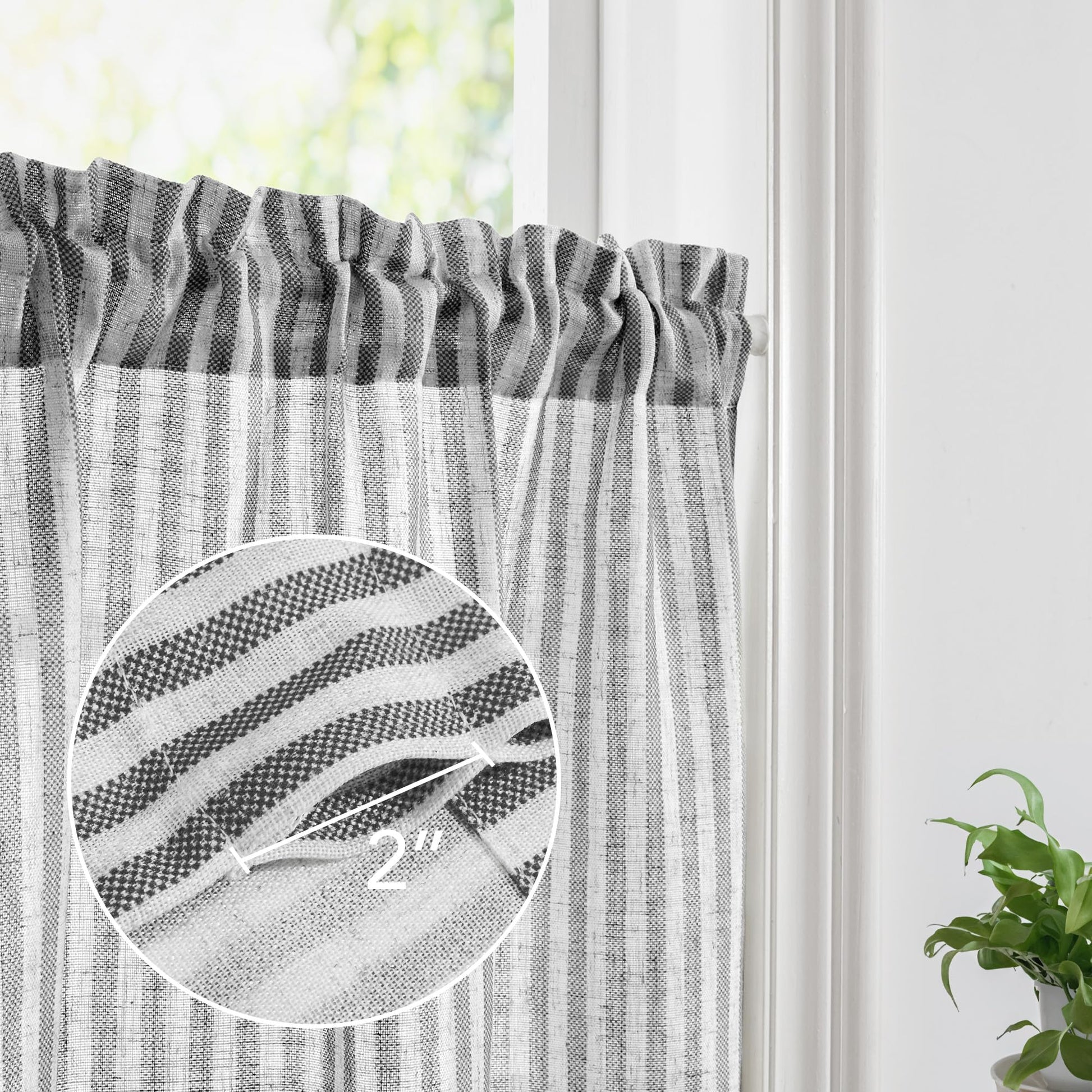 Striped Black