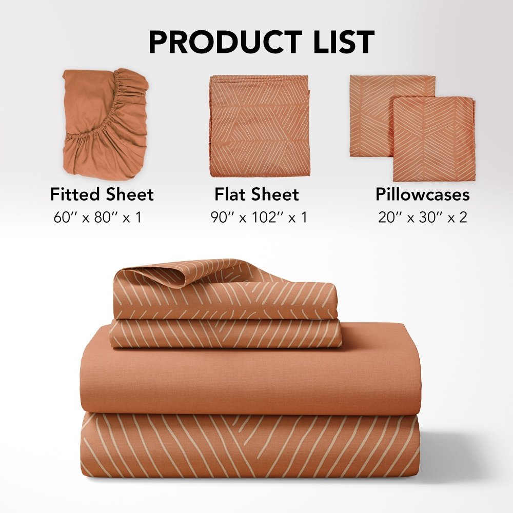 Bohome Rattan Bedding Sheet - Deconovo US