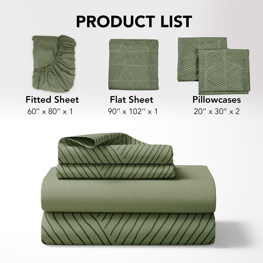 Bohome Rattan Bedding Sheet - Deconovo US