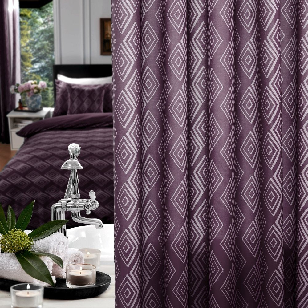 Envogue Gem Shower Curtains - Deconovo US