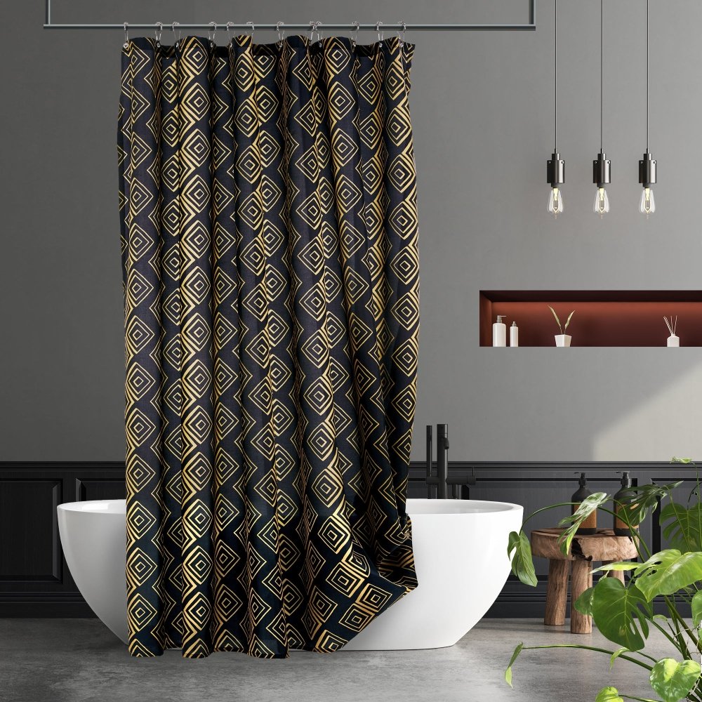 Envogue Gem Shower Curtains - Deconovo US