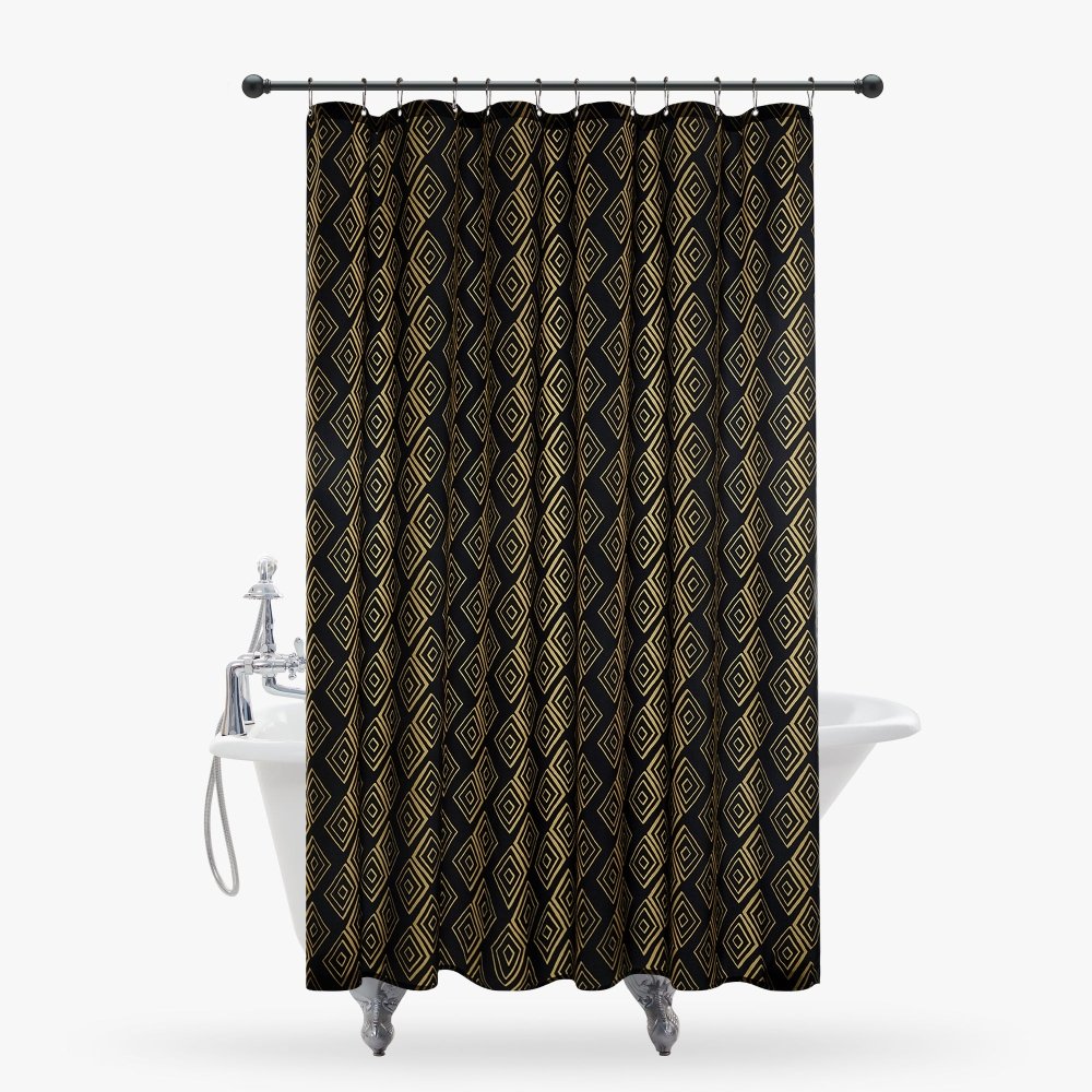 Envogue Gem Shower Curtains - Deconovo US