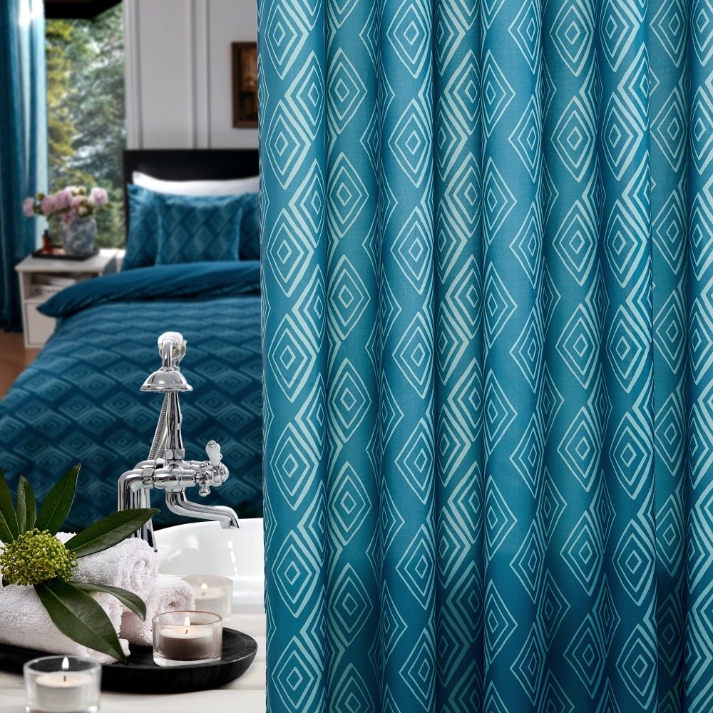 Envogue Gem Shower Curtains - Deconovo US