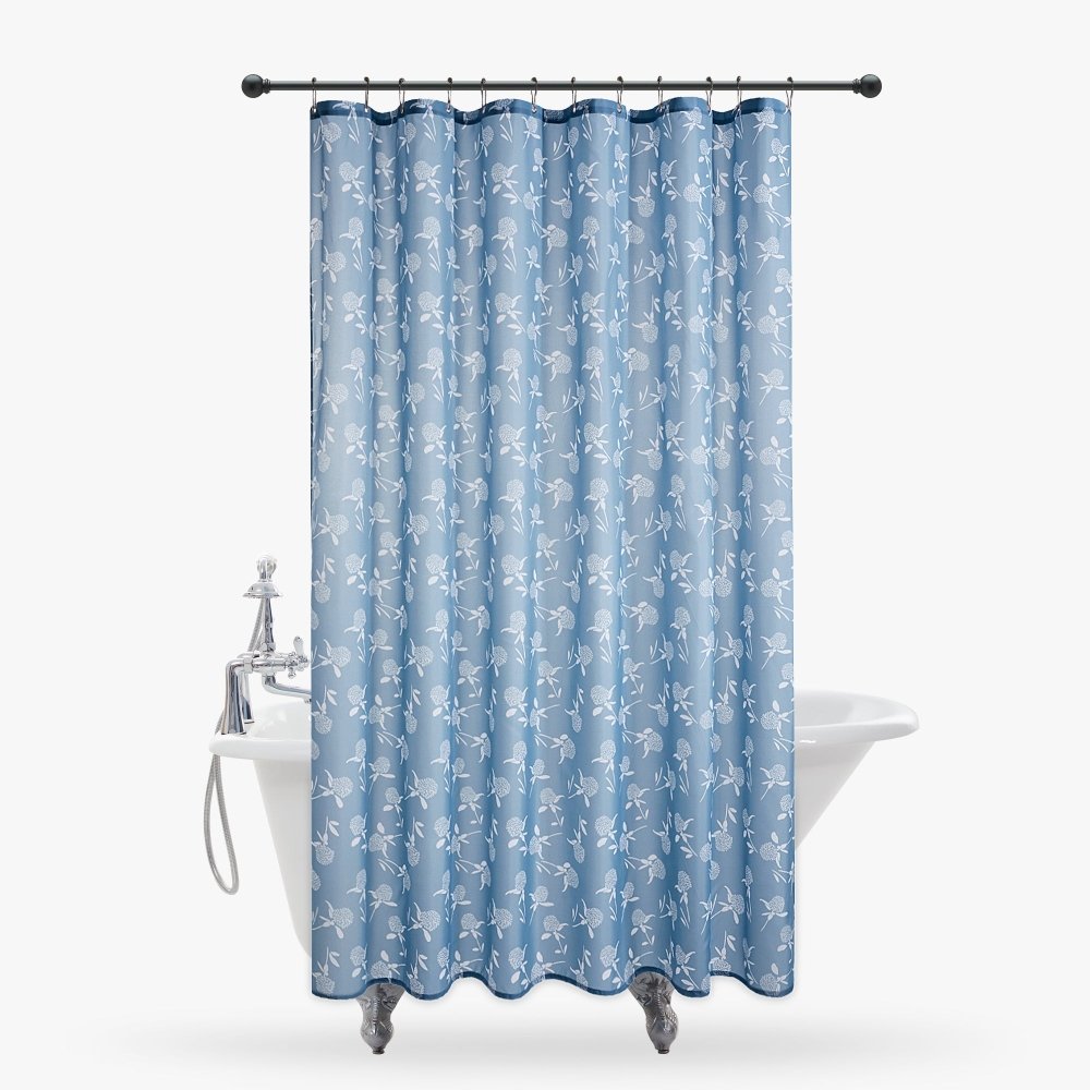 Farmhouse Happy Shower Curtains - Deconovo US