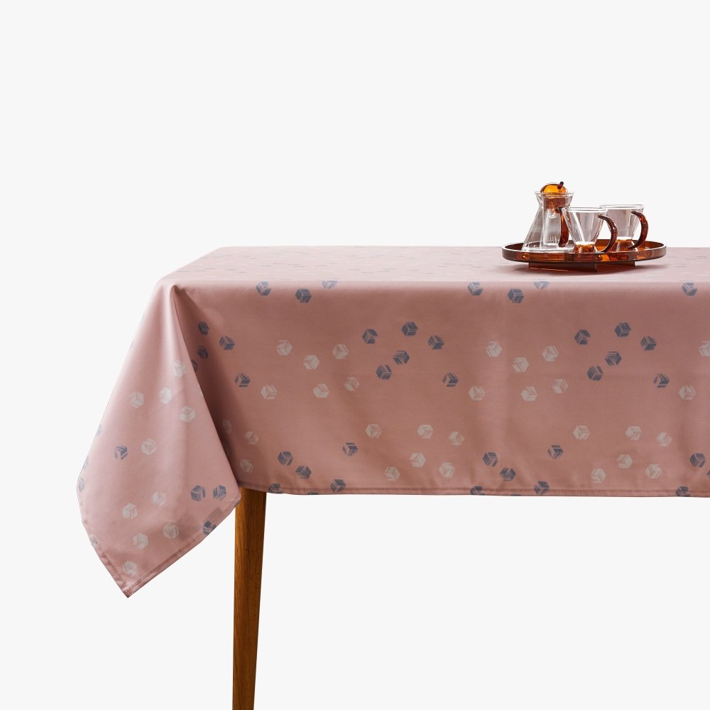 Modern Cubic Play Waterproof Tablecloth - Deconovo US